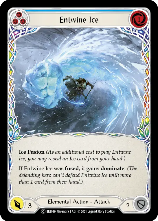 Entwine Ice (Blue) ELE099