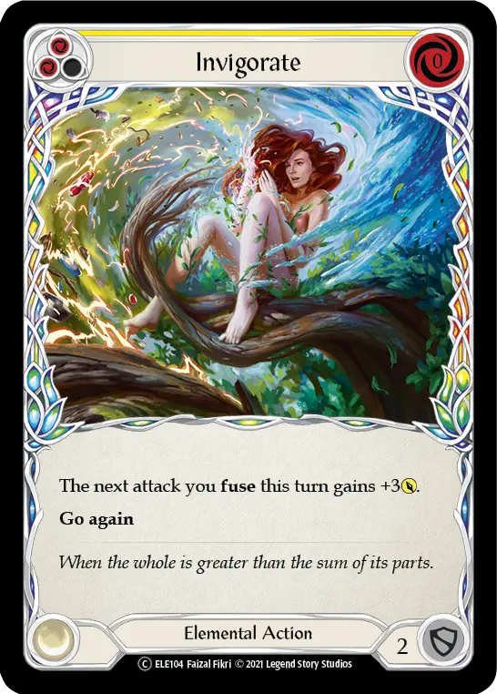 Invigorate (Yellow) ELE104
