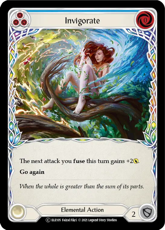 Invigorate (Blue) ELE105