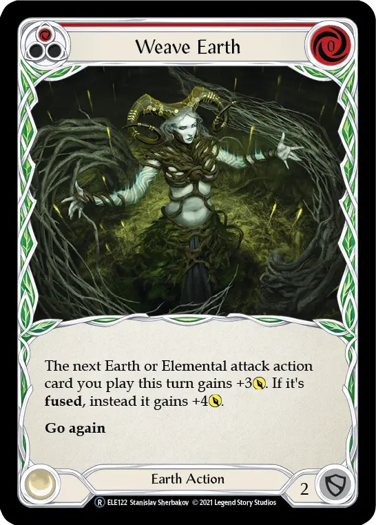 Weave Earth (Red) ELE122