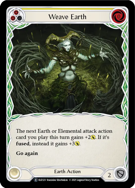 Weave Earth (Yellow) ELE123