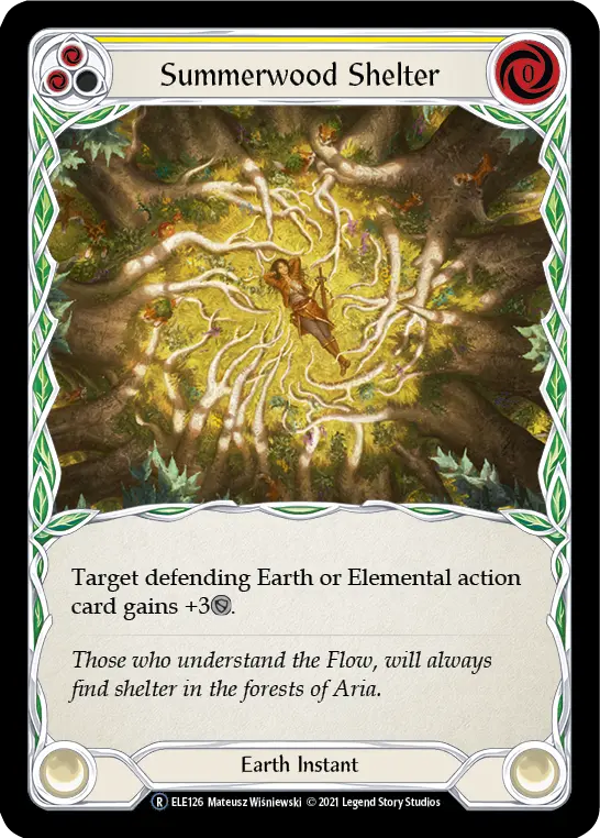 Summerwood Shelter (Yellow) ELE126