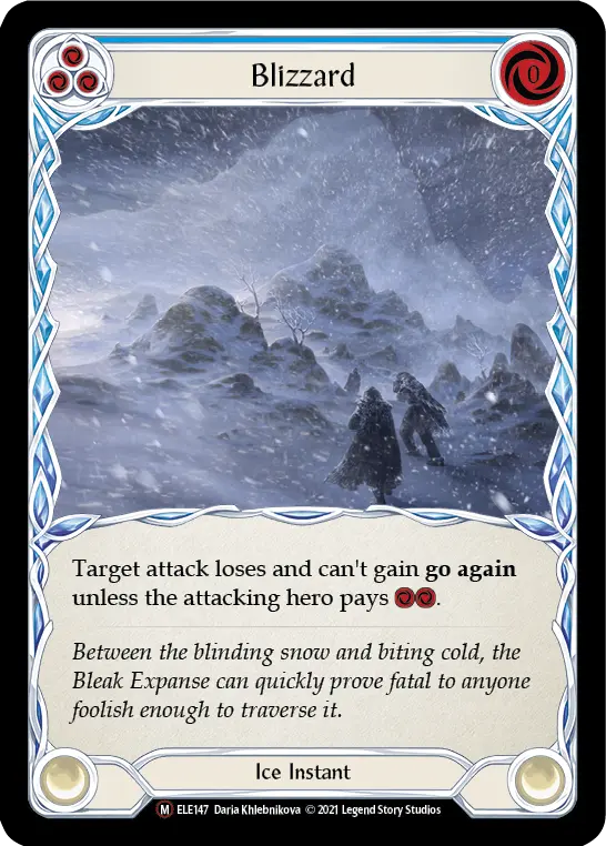 Blizzard (Blue) ELE147