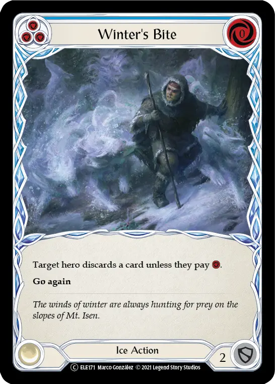 Winter's Bite (Blue) ELE171