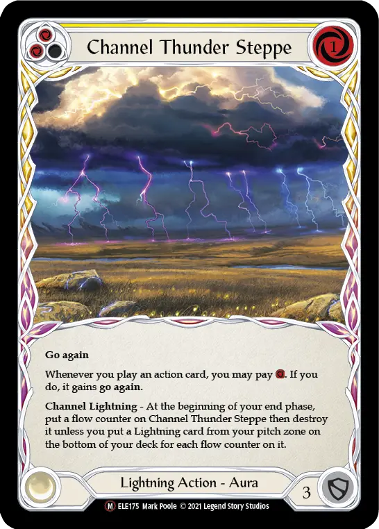 Channel Thunder Steppe (Yellow) ELE175