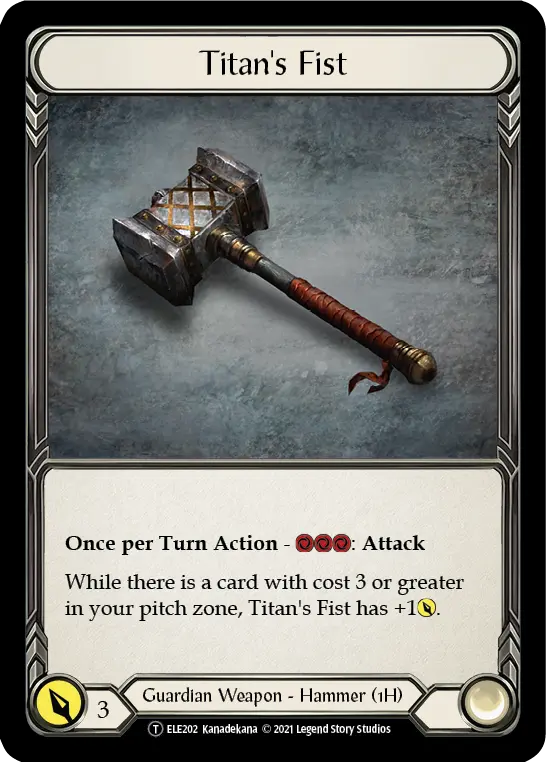 Titan's Fist ELE202