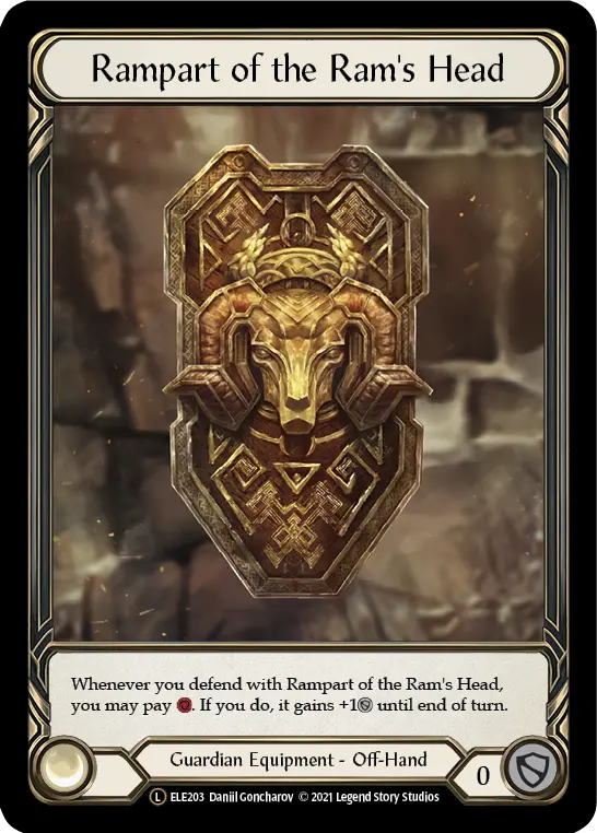 Rampart of the Ram's Head ELE203