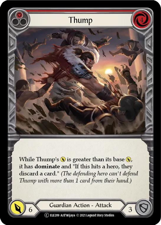 Thump (Red) ELE209