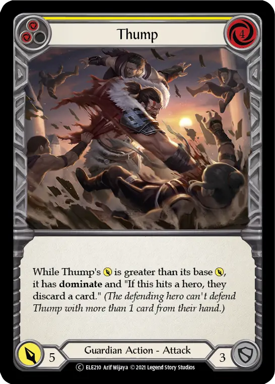 Thump (Yellow) ELE210