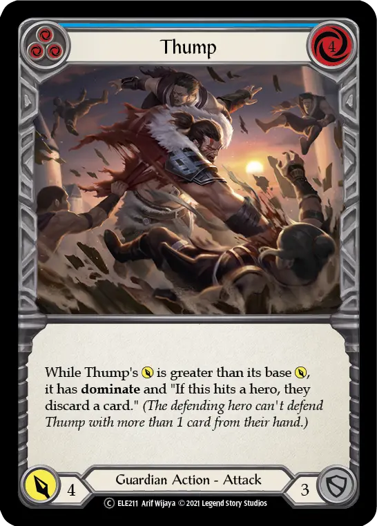 Thump (Blue) ELE211