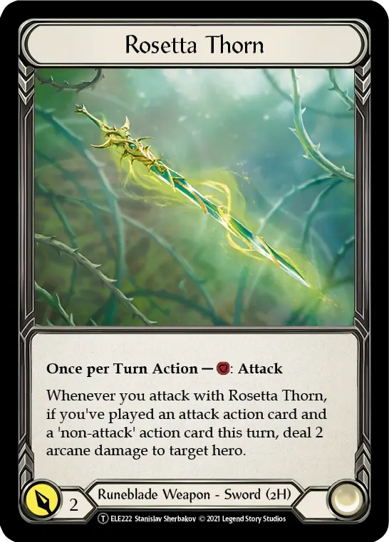 Rosetta Thorn ELE222