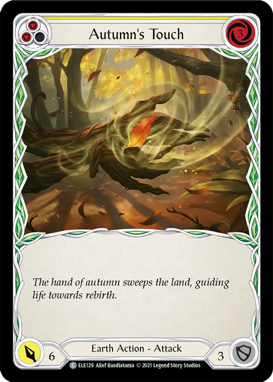 Autumn's Touch (Yellow)