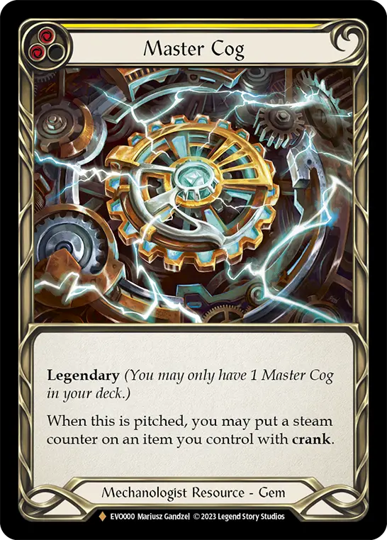 Master Cog (Yellow) EVO000