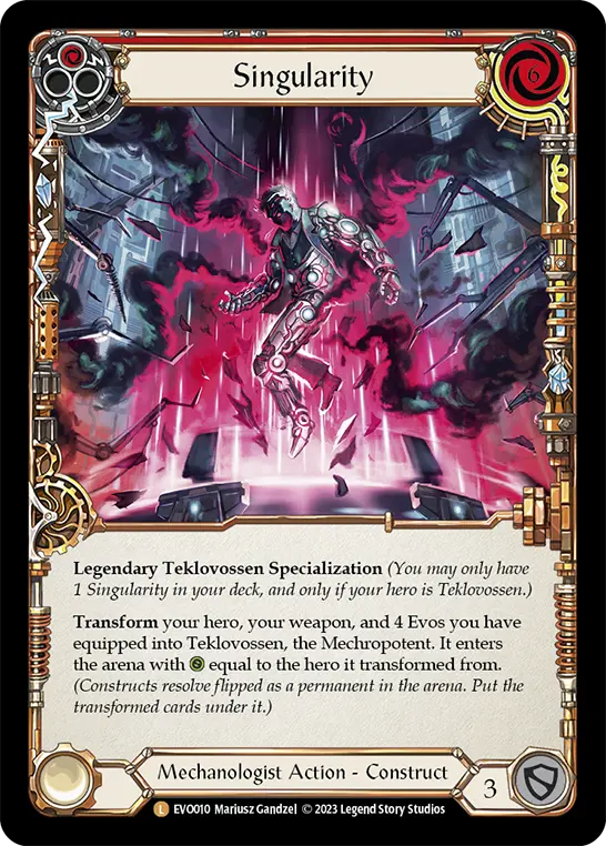 Singularity (Red) EVO010