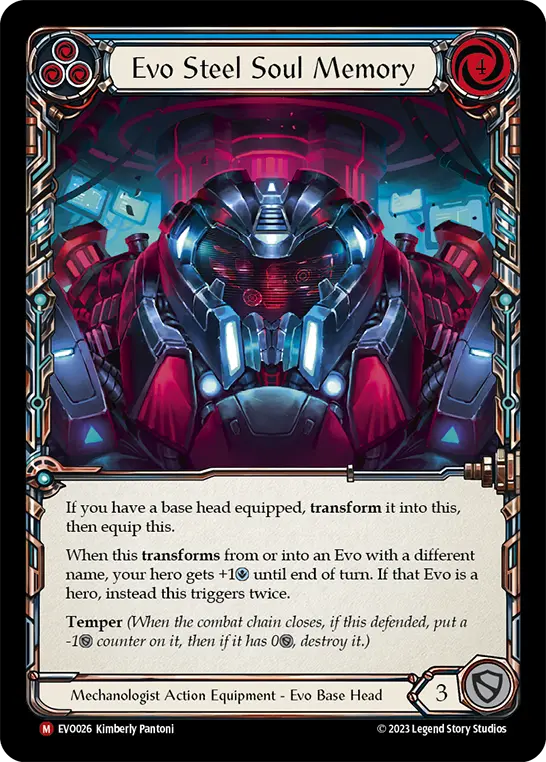 Evo Steel Soul Memory (Blue) EVO026