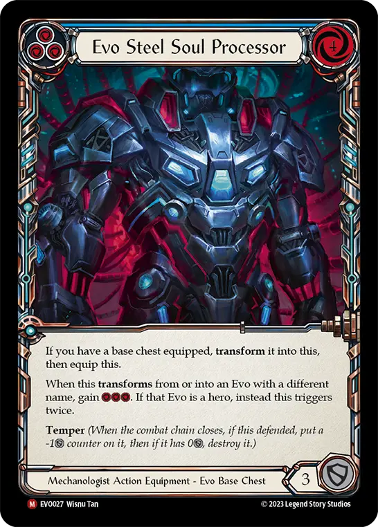 Evo Steel Soul Processor (Blue) EVO027