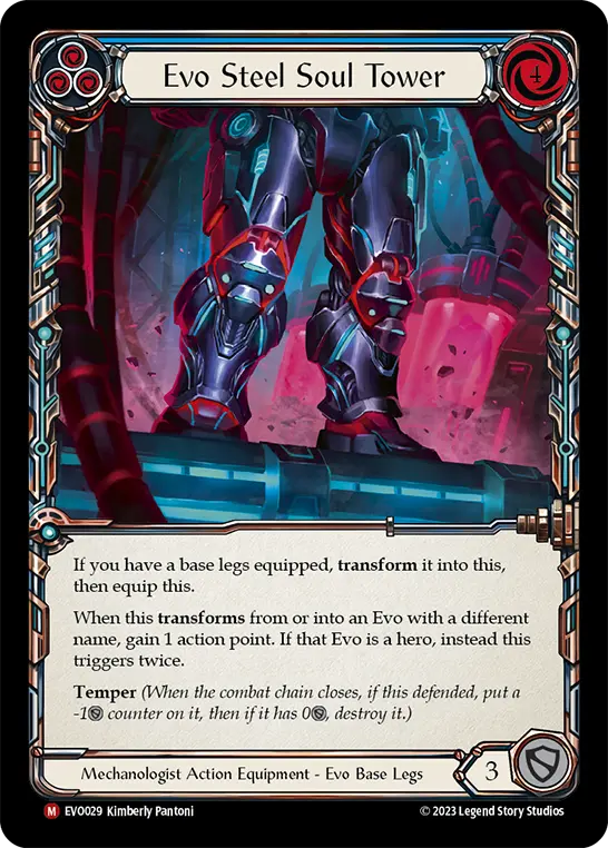 Evo Steel Soul Tower (Blue) EVO029