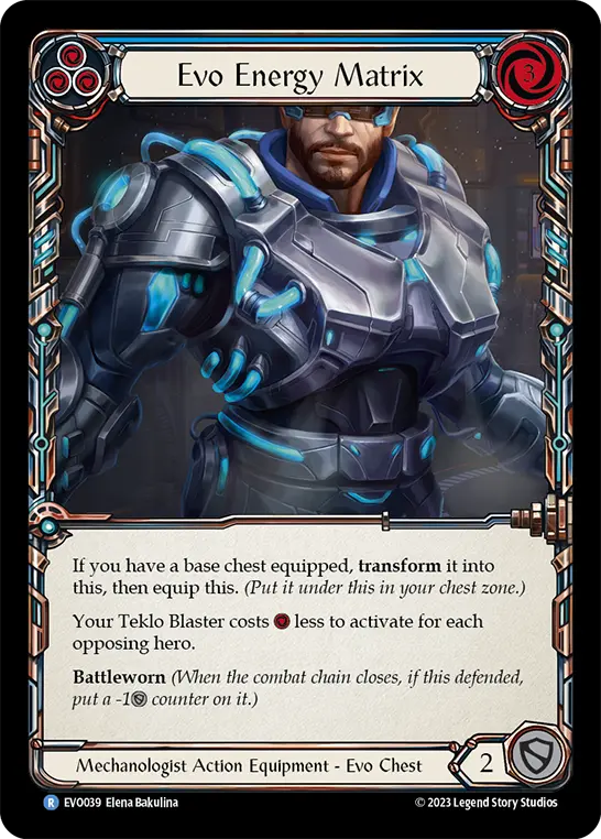 Evo Energy Matrix (Blue) EVO039