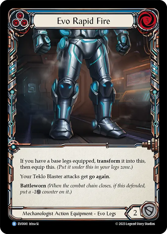 Evo Rapid Fire (Blue) EVO041
