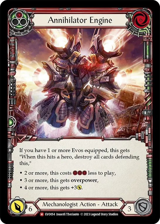Annihilator Engine (Red) EVO054