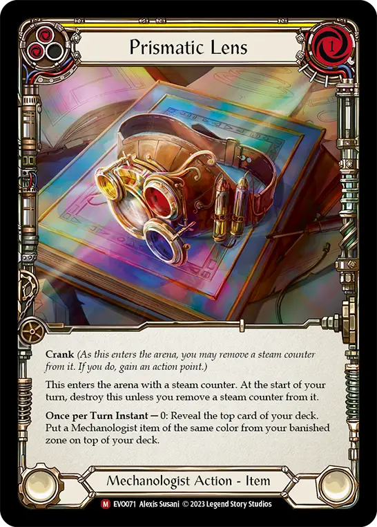 Prismatic Lens (Yellow) EVO071