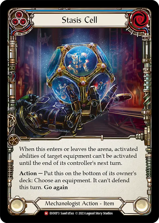 Stasis Cell (Blue) EVO073
