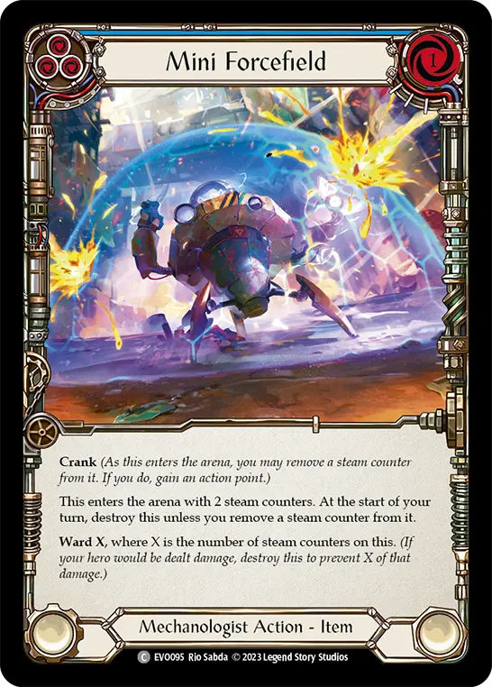 Mini Forcefield (Blue) EVO095