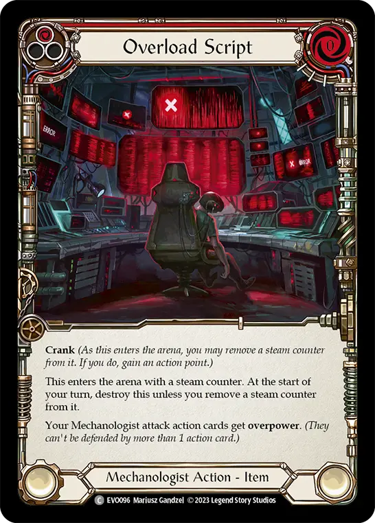Overload Script (Red) EVO096