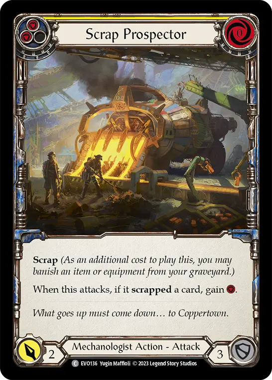 Scrap Prospector (Yellow) EVO136