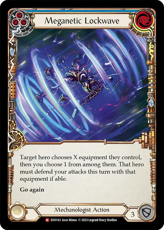 Meganetic Lockwave (Blue) EVO143