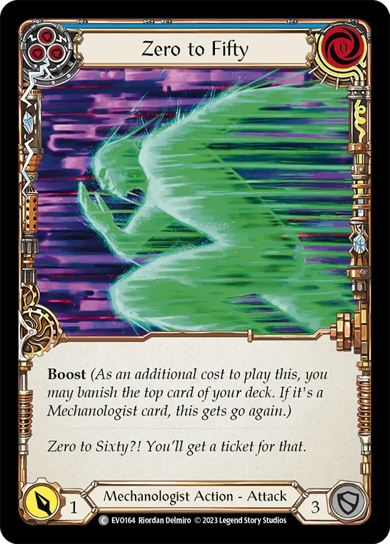 Zero to Fifty (Blue) EVO164
