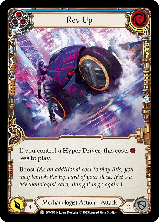 Rev Up (Blue) EVO185