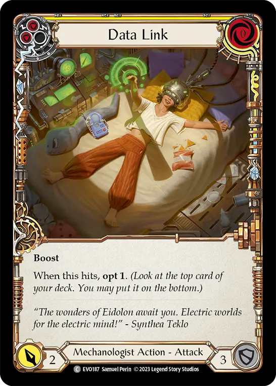 Data Link (Yellow) EVO187