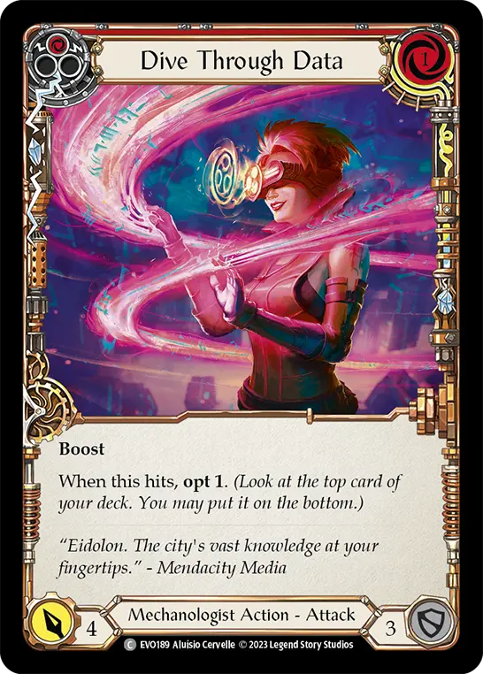Dive Through Data (Red) EVO189