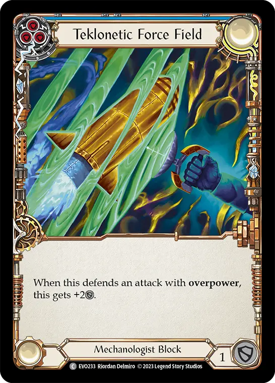 Teklonetic Force Field (Blue) EVO233