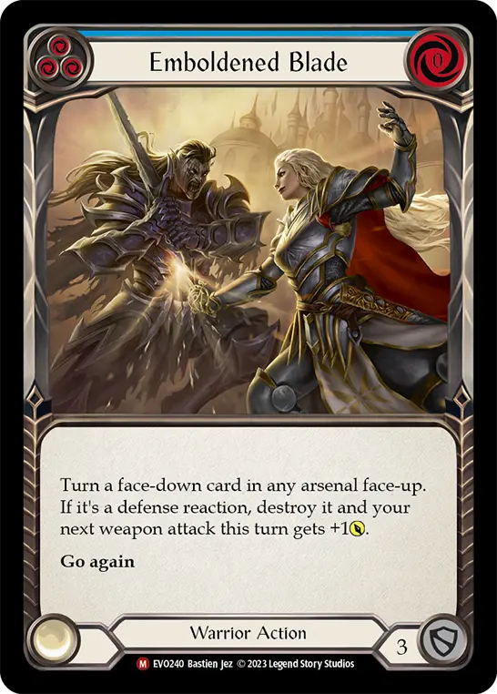 Emboldened Blade (Blue)
