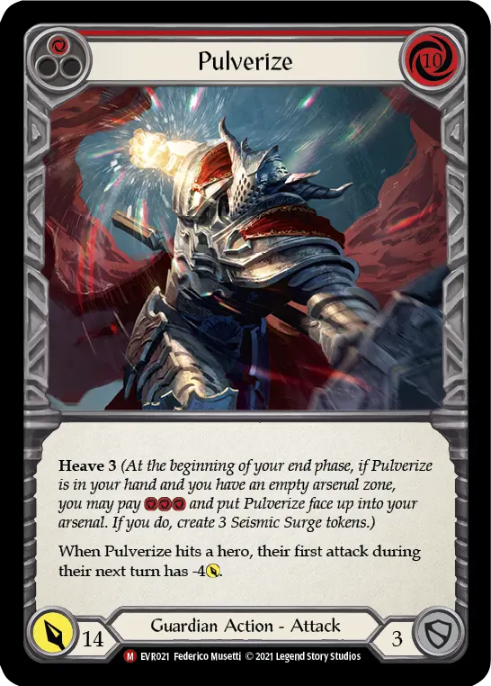 Pulverize (Red) EVR021