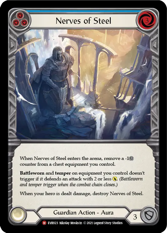 Nerves of Steel (Blue) EVR023