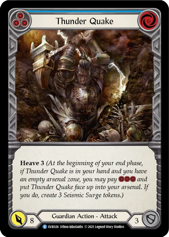 Thunder Quake (Blue) EVR026