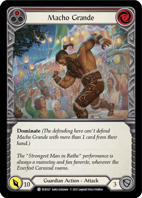 Macho Grande (Red) EVR027