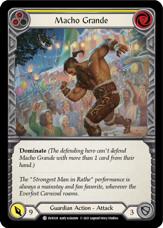 Macho Grande (Yellow) EVR028