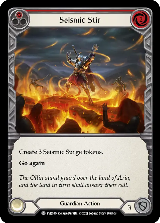 Seismic Stir (Red) EVR030