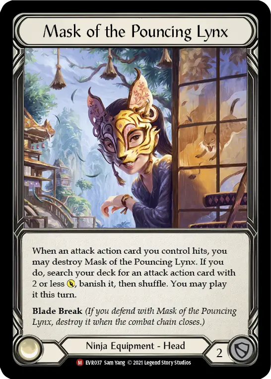 Mask of the Pouncing Lynx EVR037