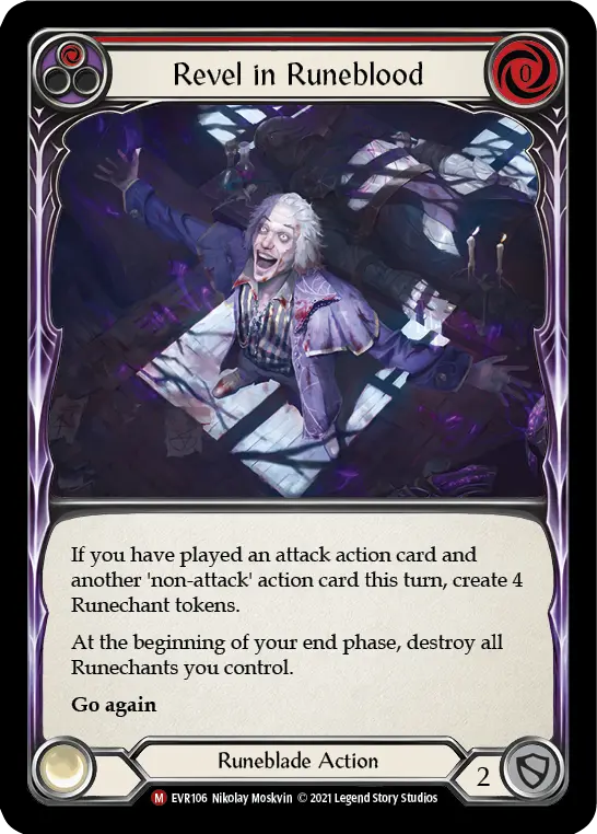 Revel in Runeblood (Red)
