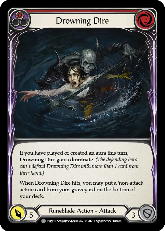 Drowning Dire (Red) EVR110