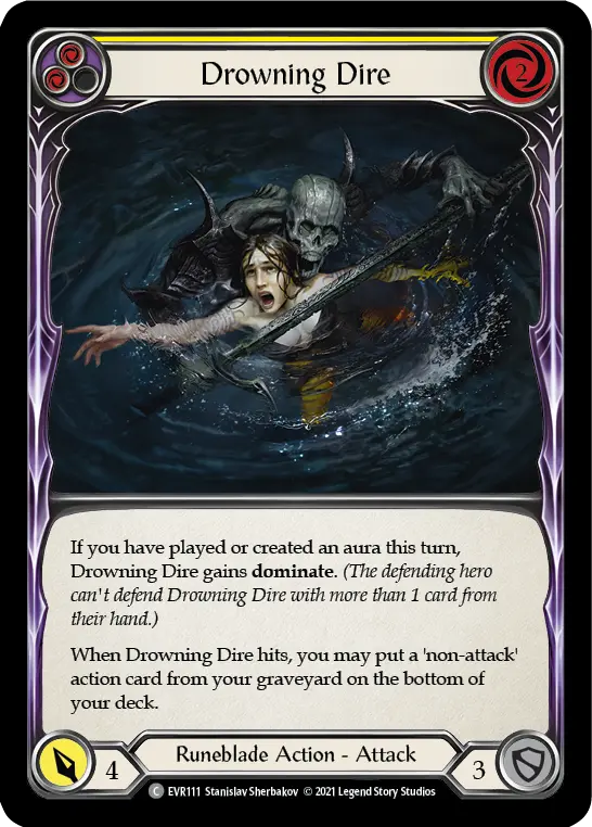 Drowning Dire (Yellow) EVR111