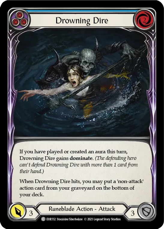 Drowning Dire (Blue) EVR112