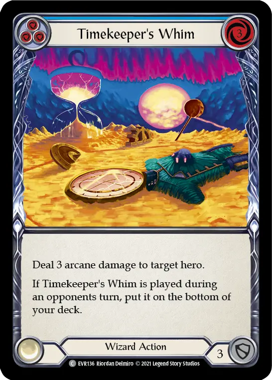 Timekeeper's Whim (Blue) EVR136