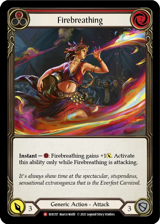 Firebreathing (Red) EVR157
