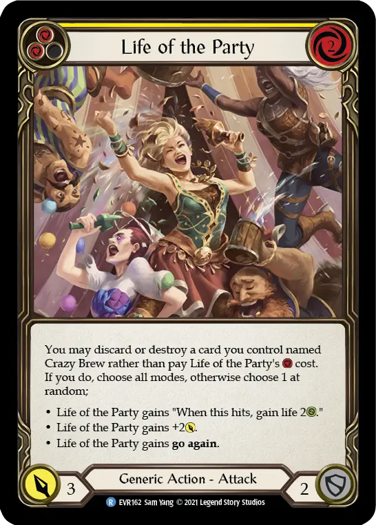 Life of the Party (Yellow) EVR162